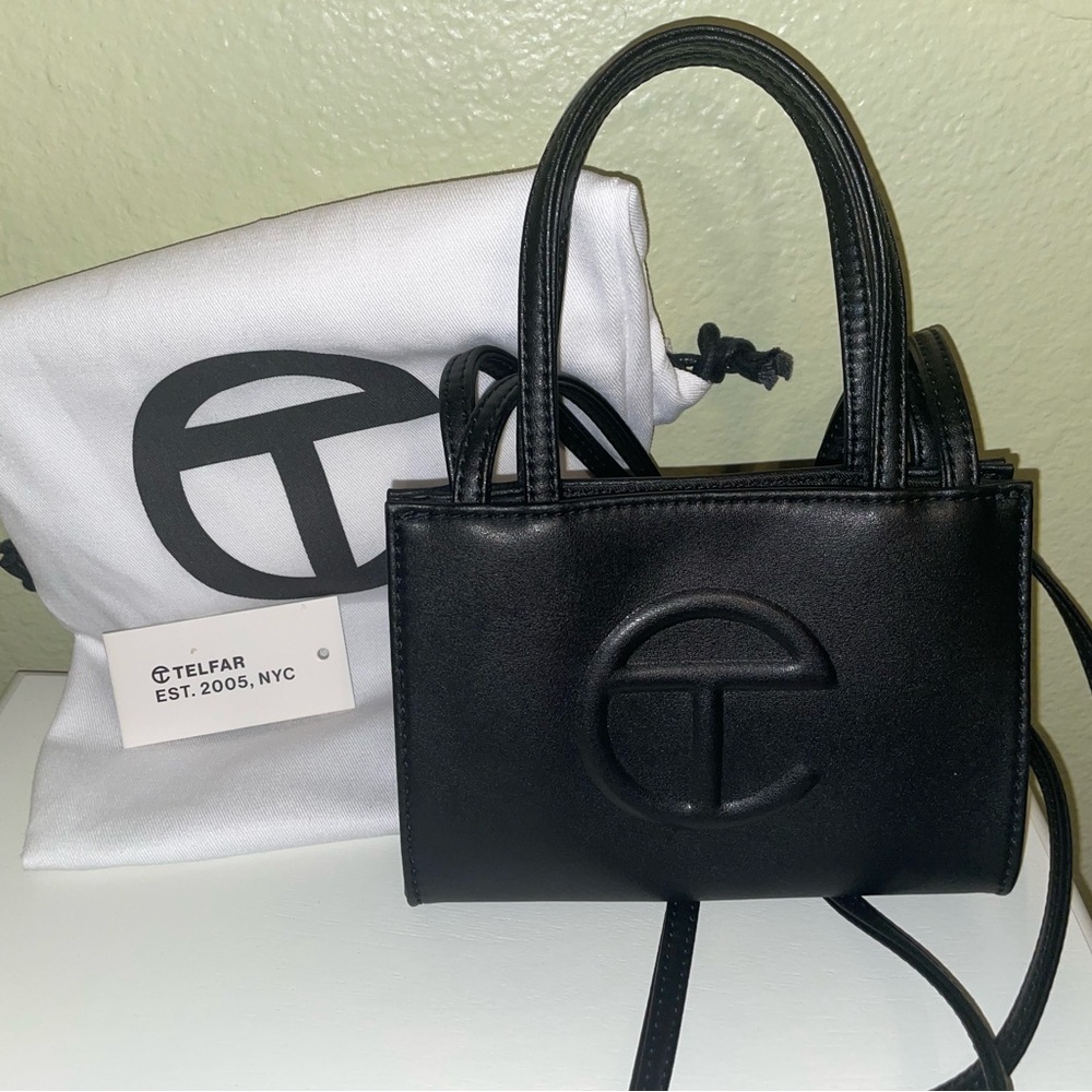 Telfar Black Small Bag